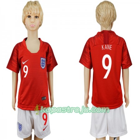 Billiga Fotbollströjor England Kane 9 Barn VM 2018 Borta tröja